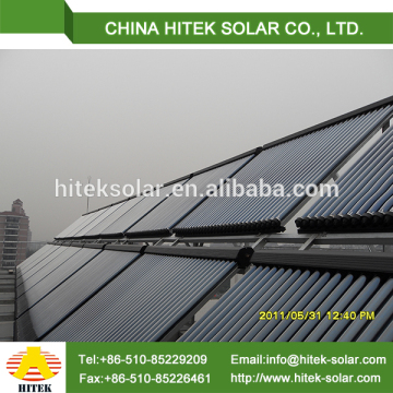 China High Quality evacuated thermal solar collectors for hotel