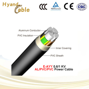 3 core cu/al armoured power cable