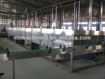 Bottle cooling tunnel