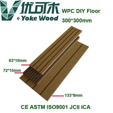 Wood plastic composite panel