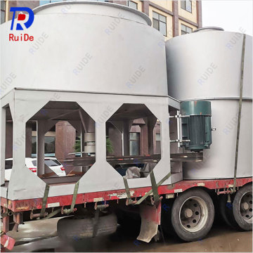 Spin flash dryer for silica powder