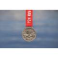 Diseño personalizado Soft Enamel 2018 Vancouver Marathon Medal