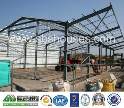 Prefabricated Construction of Steel Structures for Frame Buildings with Green Materials