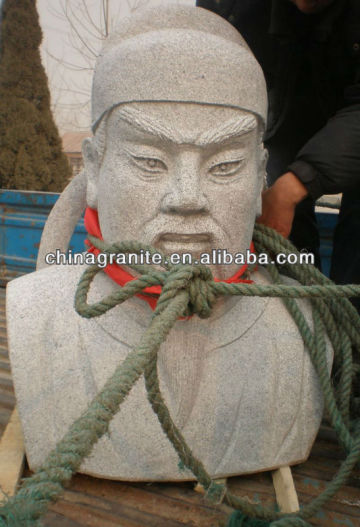 human head sculpture