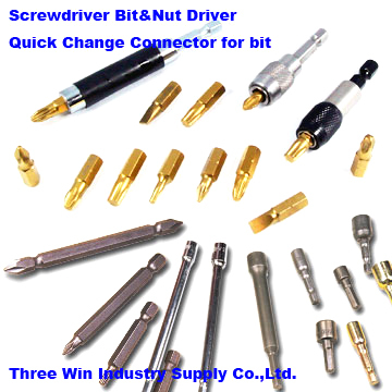 Screwdriver Bit &amp; Nut Driver
