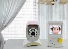 Low Interference Digital Video Baby Monitor With Night Ligh