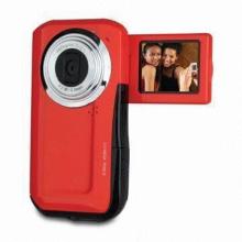 Digital Video Camera with 1.77-inch TFT LCD Display and JPEG Image File Format