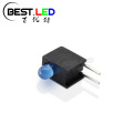 3 mm blauw diffuse LED -indicator -circuitplankindicator