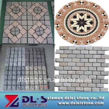 Granite mosaic tiles