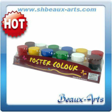 12 color 20ml fluorescent acrylic paint