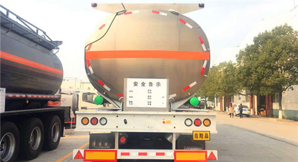 Aluminum Alloy Tank Semi trailer