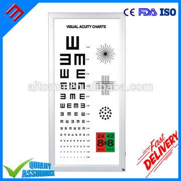 Visual Chart Light Box For Eye Test
