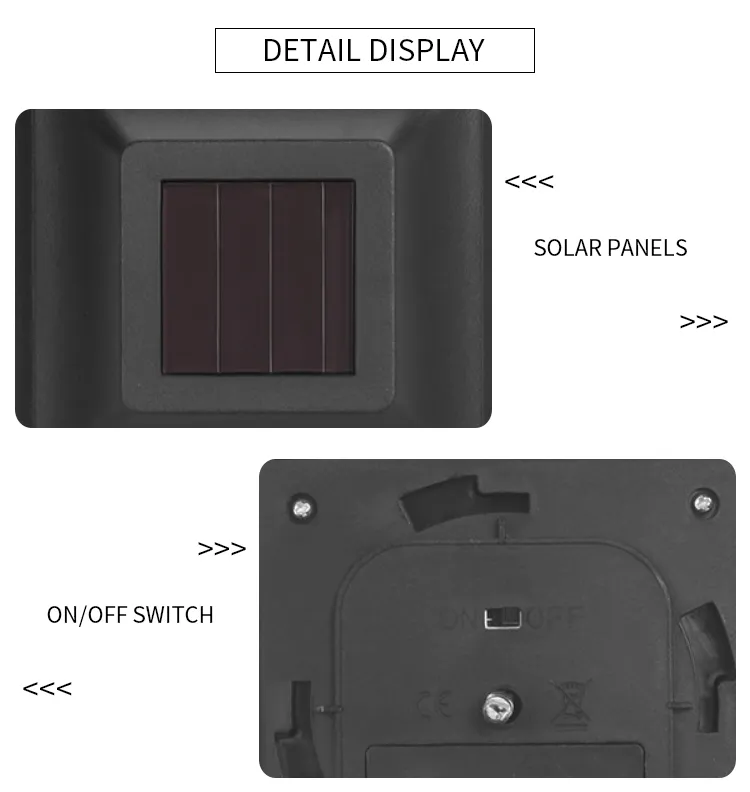 Bright Energy Saving Solar LED Lights for Patios