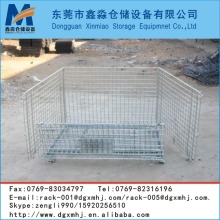 Cheap Steel Wire Folding Mesh Storage Cage Wire Mesh Container