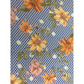 Lace Flower Rayon Challis 30S Printing Woven Fabric