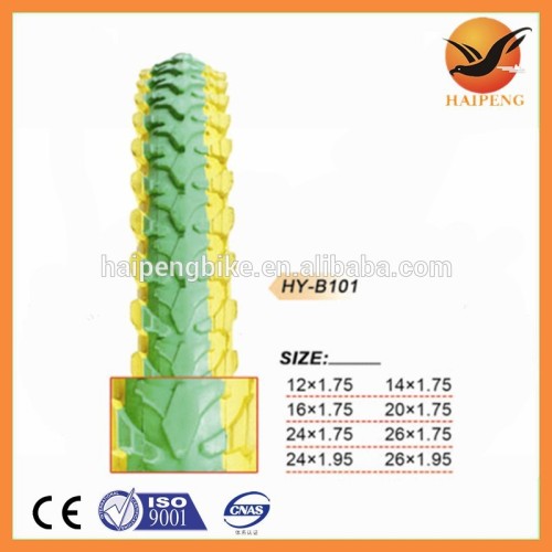 mountain colourful bicycle tyre,bike tire 26x1.95 different pattern color cycle tire