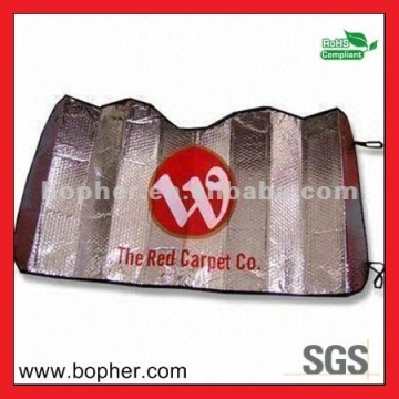 new pe front window car sun shade customized