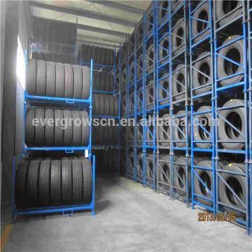 Used Tire Rack Tire Shelf Warehouse Racking System,Mobile Tire Storage Rack For Warehouse,Tire Storage Rack