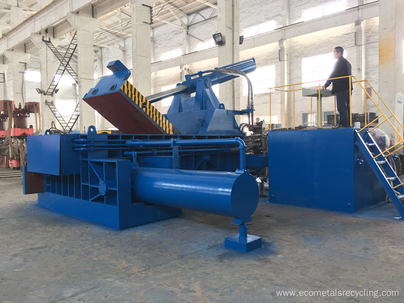 Hydraulic Metal Press Automatic Waste Steel Baling Machine