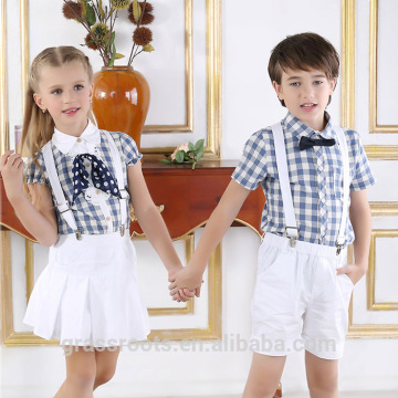 Plaids design school uniforms primary school uniform England style kids school uniform