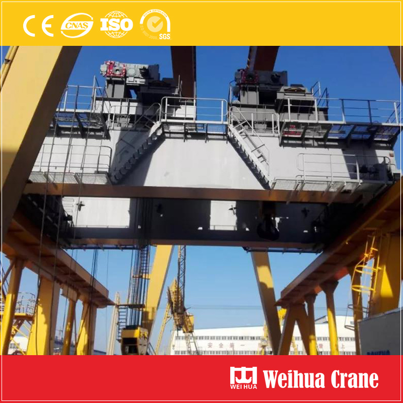 500t Overhead Crane On Ship