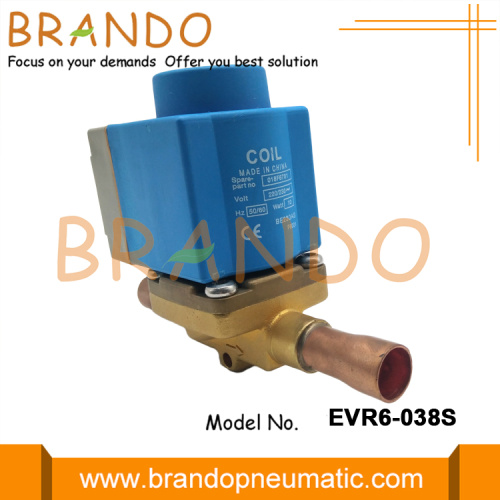 Válvula solenoide de refrigeración EVR6 032L1212 de 3/8 &#39;&#39;