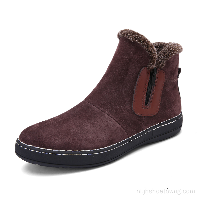 Heren Boots Outdoor Sneakers met rits aan de zijkant