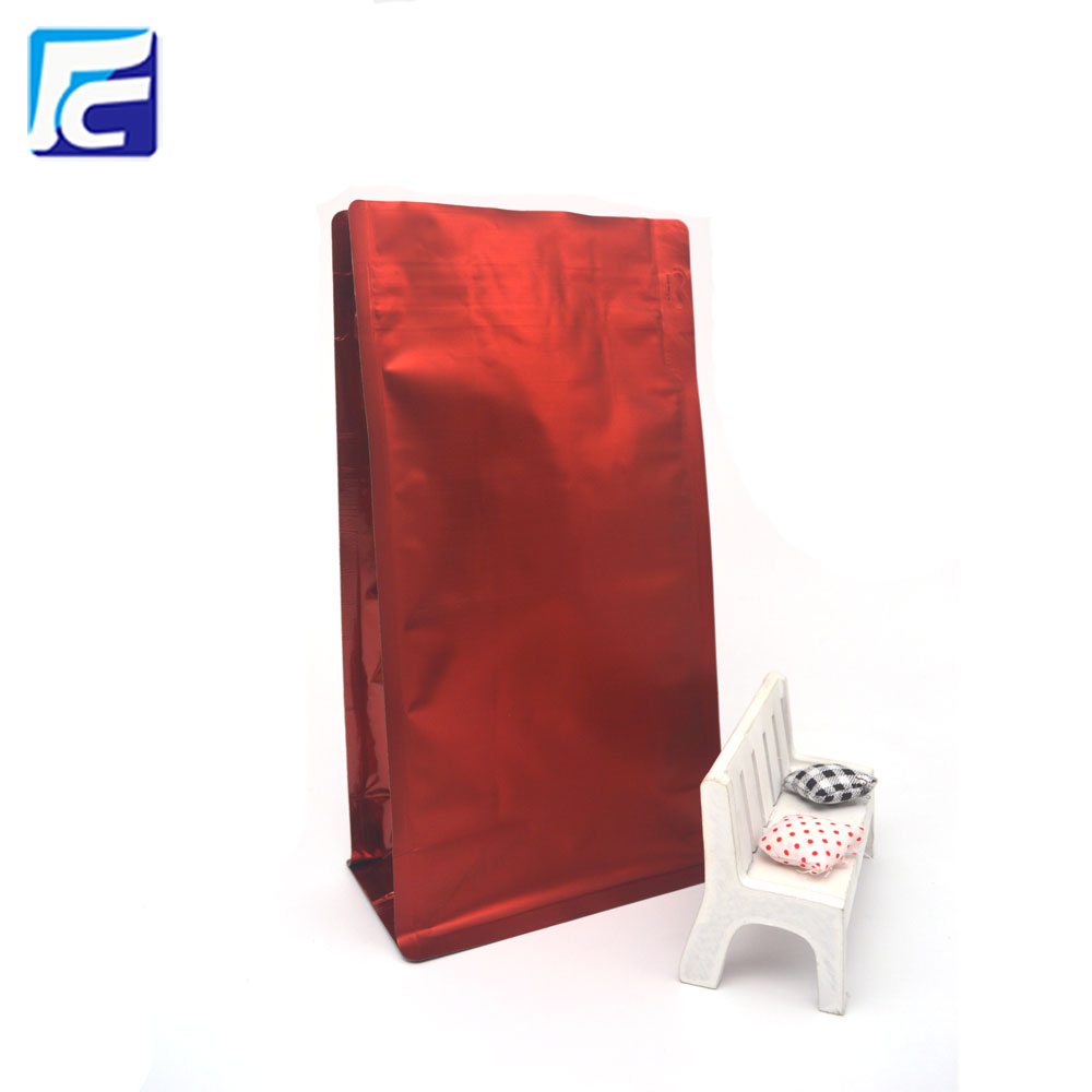 2017 New Food Packaging Coffee Bag Flat Bottom