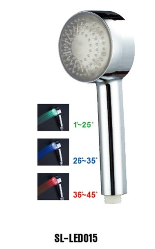 color changing led shower head and ABS led water shower