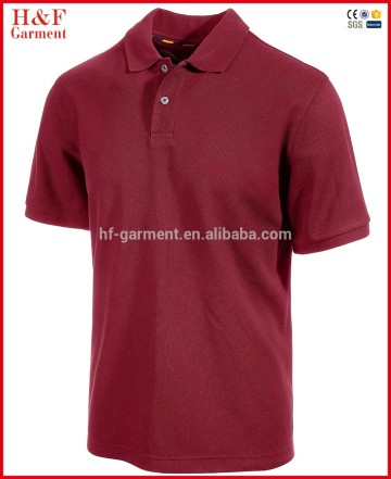 Printed custom logo colorful mens polo tshirts