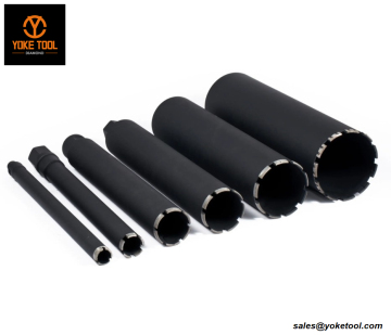 Laser Welded Diamond Core Drill Bits For Reinforced Concrete