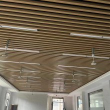 Aluminum integrated steel ceiling