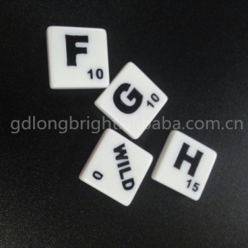 Plastic Educational English Letter for kids to learn