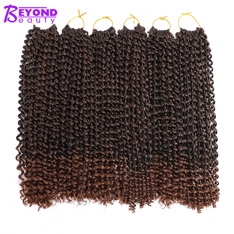 Cheap Passion Twist Hair 18inch Water Wave Passion Twists Synthetic Hair Braiding Passion Twist Crochet