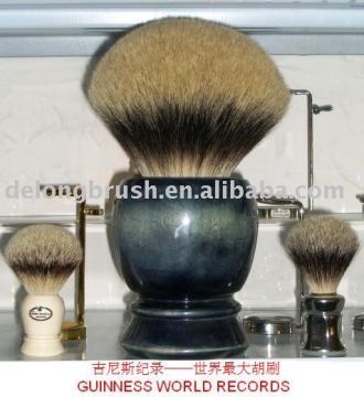 the largest shaving brush