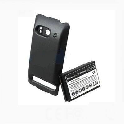 3500mAh EVO 4G extended battery with back case