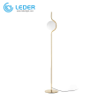 Lampu Lantai Rotan Ringan LEDER