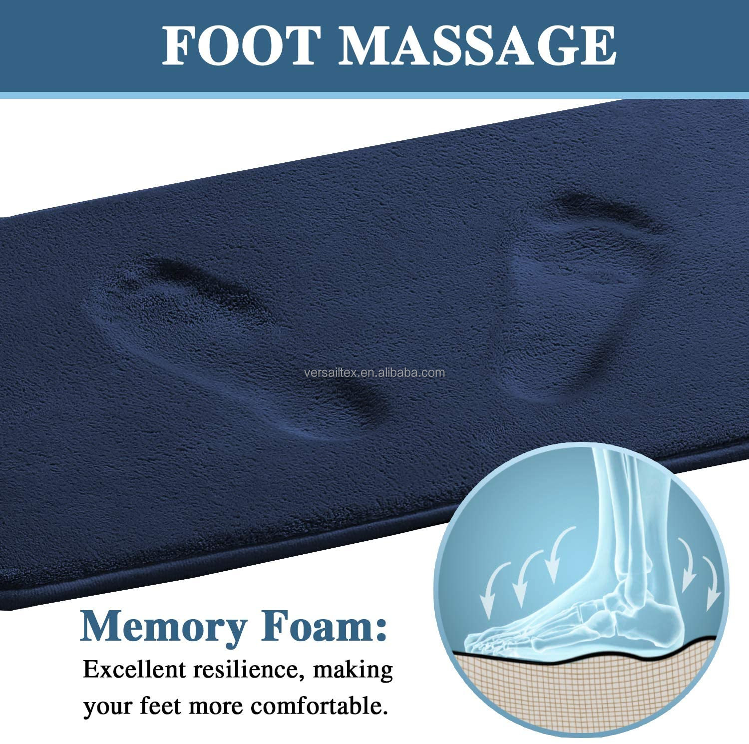 Memory Foam Bath Rug