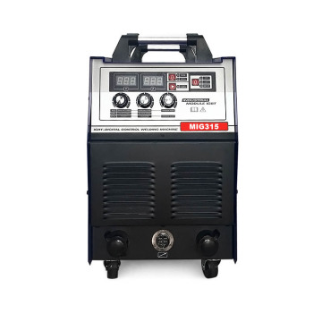 Power MIG MAG STICK welding machine 315A heavy duty 4-roll wire feed system designed with simplicity and reliability