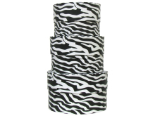 Solid Color 3 PC Round Nested Boxes (TW-NB0009)