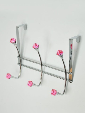 Diamond 6 Hooks Metal Door Hangers