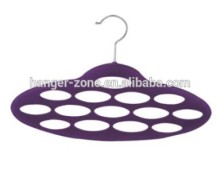 Velvet flocking scarf hanger