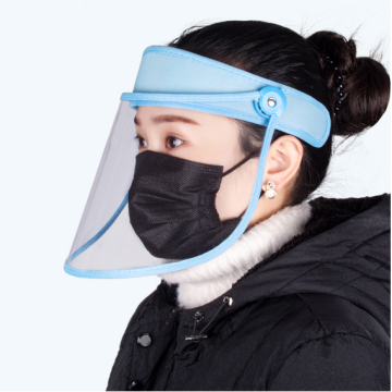 Protective anti-fog face splash shield mask medical