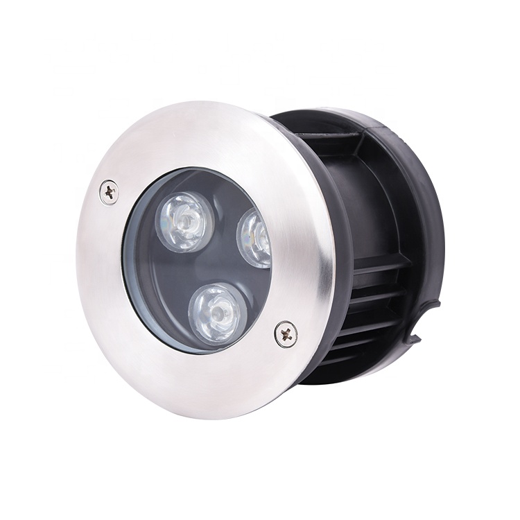 3W Ip67 تحت الأرض في الهواء الطلق Led Uplights