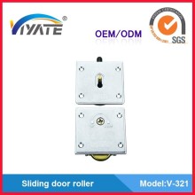 Furniture Cabinet Zinc Alloy Hanging Slide Door Roller