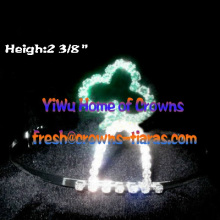 Crystal Clover Pageant Crowns