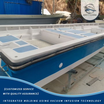 Efficient FRP Boat for Fishery Support