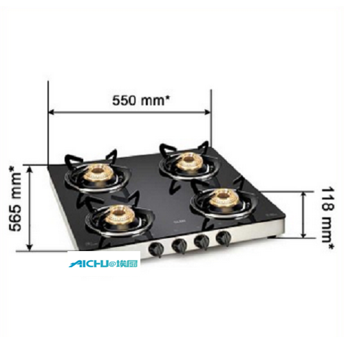 Glen Four Burners Glass Top GPL Stufa