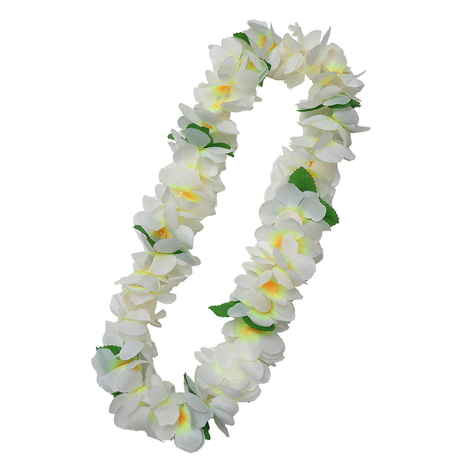 Logo Printed Fabric Hawaii Flower Necklace Lei
