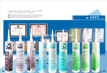 silicone for fitting-out work of mirror and barthroom